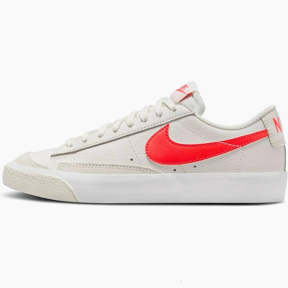 Nike Blazer Low '77’  White/ Phantom Bright Crimson - Women's